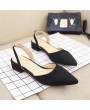 Tip-toed Women Shoes Flat Heel Female Sandals Lady Casual Shoes Strappy Shoes