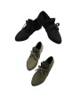 Comfortable Women Pointed Toe Flat Shoes Casual Bowknot Decoration Suede Shoes