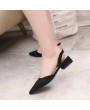 Tip-toed Women Shoes Flat Heel Female Sandals Lady Casual Shoes Strappy Shoes