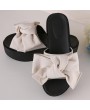 Fashion Large Bowknot Sandals Slippers Women Platform Shoes Summer Beach Shoes