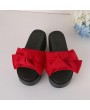 Fashion Large Bowknot Sandals Slippers Women Platform Shoes Summer Beach Shoes