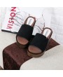 High Sandals Slippers Thick Muffin Sole Slippers Summer Fashion Female Shoes