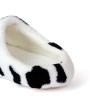 Anti-skid Slippers Soft Plush Milk Cow Pattern Home Slipper Coral Velvet Shoes