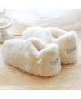 Female Woman Super Soft Coral Velvet Shoes Home Floor Indoor Warm Slippers