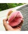 Anti-slip Velvet Plush Warm Slippers Solid Color Soft Indoor Slippers Shoes