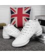 Women Dance Shoes Soft Cow Leather Shoes Sneakers Anti-slip Dance Shoes