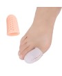 New type with perforated toe protection cover breathable big toe protection cover sports leisure anti-wear thumb corns care cover white