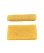 Suede decontamination rubber eraser raw film cleaning shoes snow boots suede fur abrasive skin rubber eraser for men and women yellow (5*7*1)