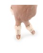 Cross border for PE men and women basketball extensor tendon rupture finger joint dislocation finger fixation splint cover skin color 0 (suitable for 38-42mm finger length)