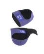 SEBS Velcro shock absorbent heel set for men and women sports leisure ultra soft comfortable gentle pressing heel pad purple band L