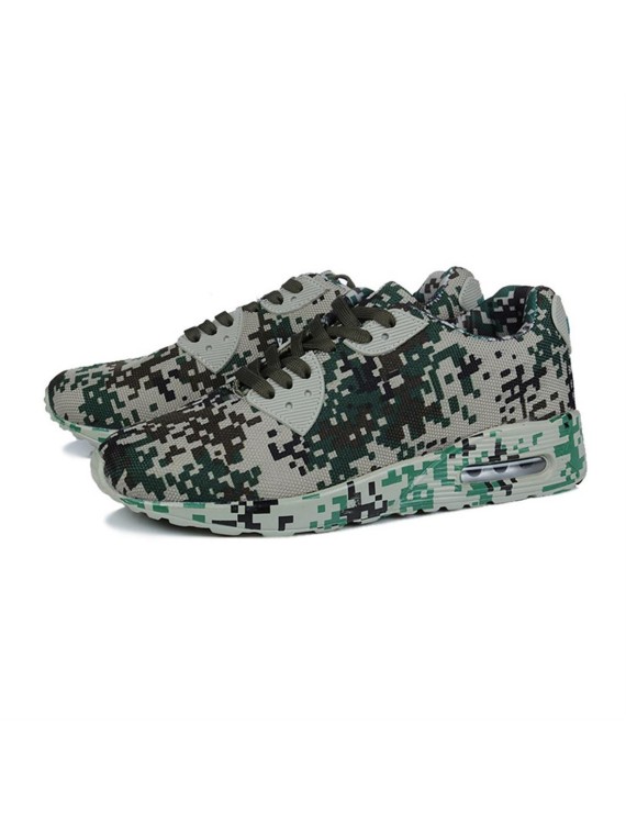 Fashion Camouflage Lovers Shoes Unisex Casual Shoes Breathable Sports Shoes