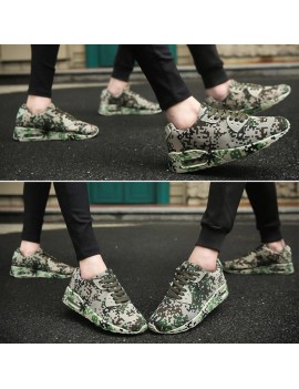 Fashion Camouflage Lovers Shoes Unisex Casual Shoes Breathable Sports Shoes