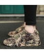 Fashion Camouflage Lovers Shoes Unisex Casual Shoes Breathable Sports Shoes