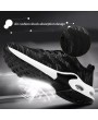 Casual Women Men Couples Outdoor Sport Knitted Air Cushion Sneaker Shoes