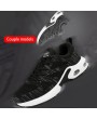 Casual Women Men Couples Outdoor Sport Knitted Air Cushion Sneaker Shoes