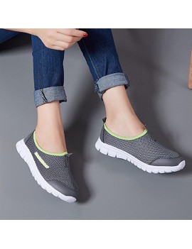 Casual Couple Lover Shoes Lightweight Slip-on Loafers Flat Sole Running Shoes