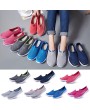 Casual Couple Lover Shoes Lightweight Slip-on Loafers Flat Sole Running Shoes