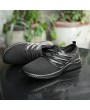 Fly Line Mesh Upper Breathable Sneakers Anti-skid Casual Sports Shoes For Men