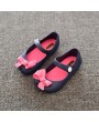 Children Shoes Bowknot Style Cute and Sweet Buckle Strap Closure Round Toe