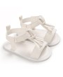 Soft soles for 0-1 year old female baby sandals breathable baby walking shoes 11CM/46 g gold inside