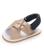 Oxford non-slip bottom breathable baby walking sandals for boys and girls 0-1 years old gold 11CM / 100g