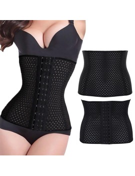 Women Hollow Out Corset Waist Training Cincher Body Shaper Shapewear Belt