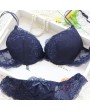 Sexy Lace Bra Set Push Up Seamless Embroidery Erotic Lingerie Women Underwear