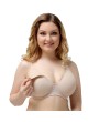 Women Underwear Maternity Nursing Bra Underwire Front Closure Full Cup Bra