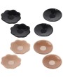 Reusable Invisible Skin Adhesive Cloth Cover Silicone Nipple Cover Bra Pad