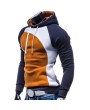 IZZUMI Paneled Raglan Sleeve Hoodie