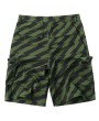 Diagonal Stripe Pockets Design Cargo Shorts