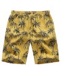 Coconut Tree Print Board Shorts